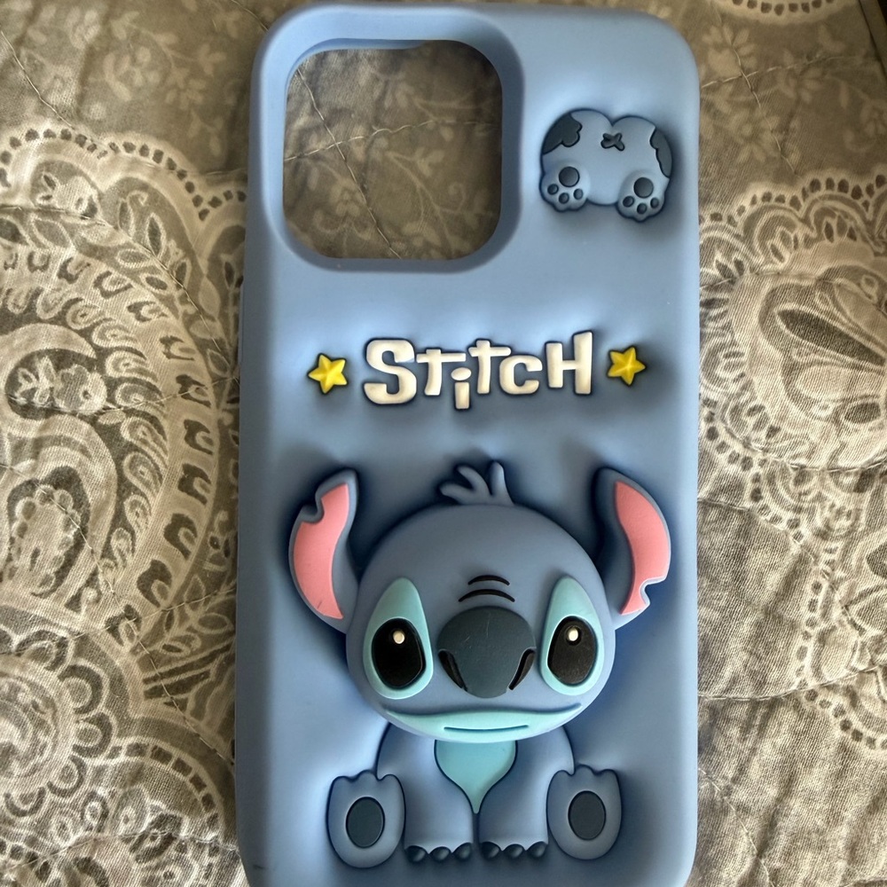 Blue Stitch Phone Case